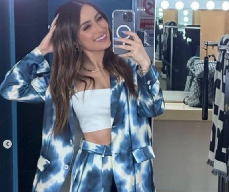 Cynthia Rodríguez presume feliz su diminuta pancita de embarazo - Créditos: Instagram