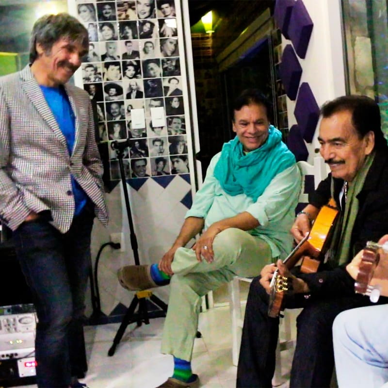 Diego Verdaguer, Juan Gabriel y Joan Sebastian en la imagen - Créditos: Facebook Diego Verdaguer