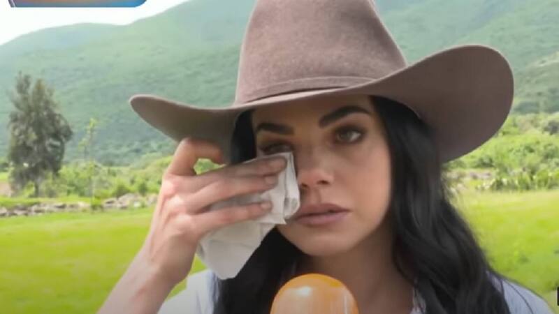 Livia Brito da la cara ante denuncia de secuestro en contra de su novio - Créditos: Captura de pantalla