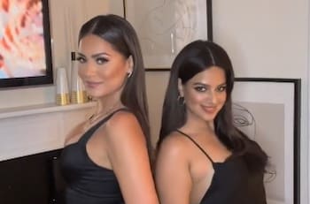 Actual Miss Universo y Andrea Meza se lucen bailando reggaeton