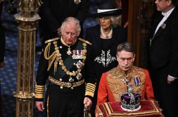 Las primeras fotos de Carlos III y Camilla desde que se convirtieron en reyes de Inglaterra