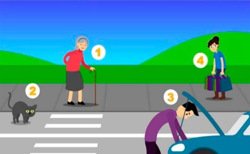 Revela tus valores al elegir a quién ayudarías primero - Créditos: OTIUM