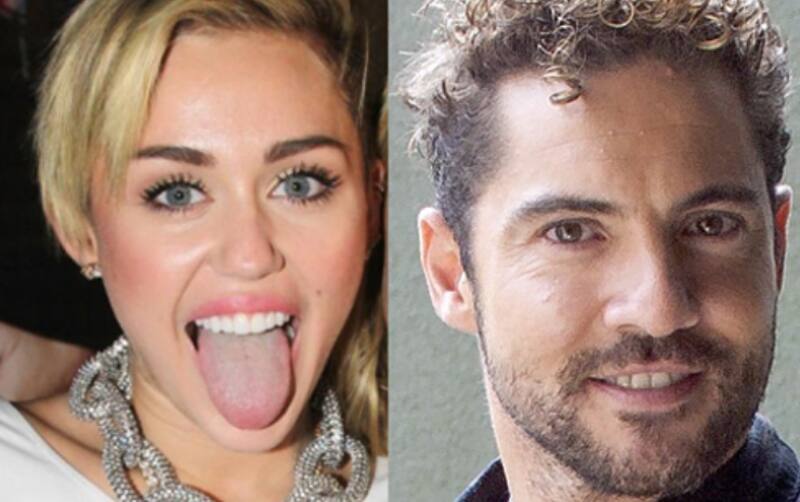 Miley Cyrus y David Bisbal tuvieron una colaboración - Créditos: TWITTER