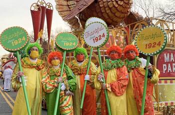 Regresó el desfile de Macy's para celebrar el Día de Acción de Gracias en Nueva York
