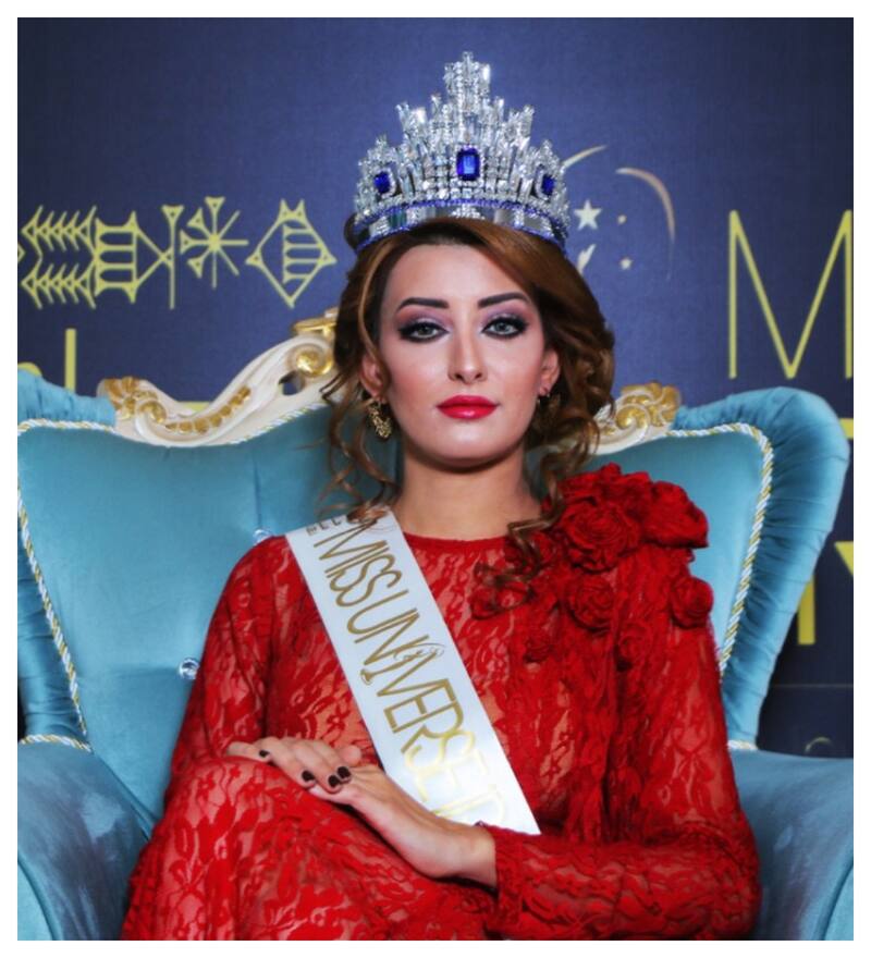 Sarah Idan representó a Irak en la final de Miss Universo 2017 que se realizó en la ciudad de Las Vegas, EE.UU.