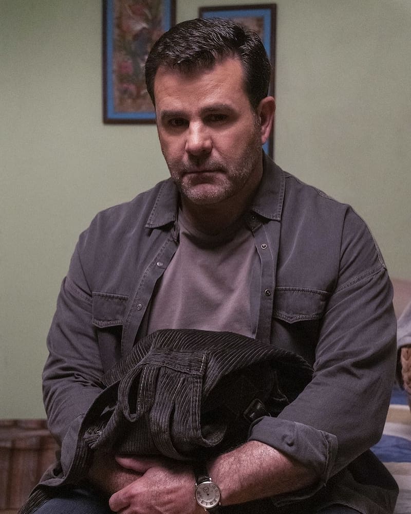 Eduardo Capetillo personificado para la serie 'Donde hubo fuego' - Créditos: Instagram