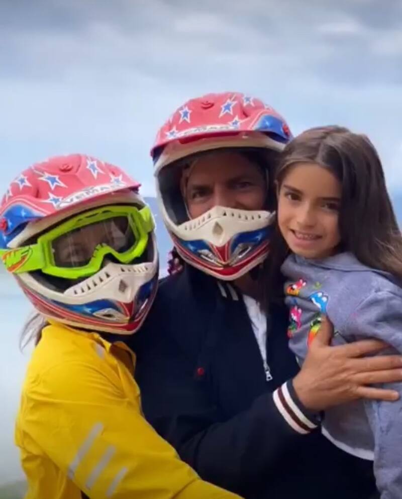 Eugenio Derbez, Alessandra Rosaldo y Aitana pasan un día en familia - Créditos: Instagram Alessandra Rosaldo
