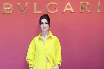 Anne Hathaway causa revuelo al reunirse con una estrella de k-pop e importante modelo