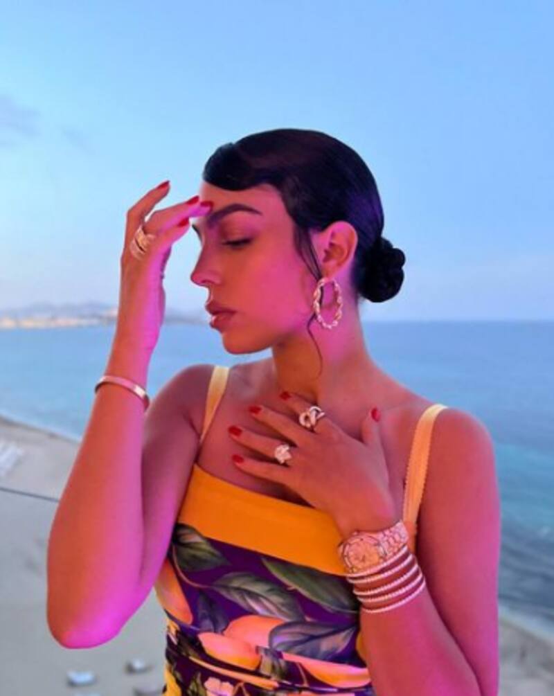 Georgina Rodríguez exterioriza tierno momento de madre e hija - Créditos: Instagram