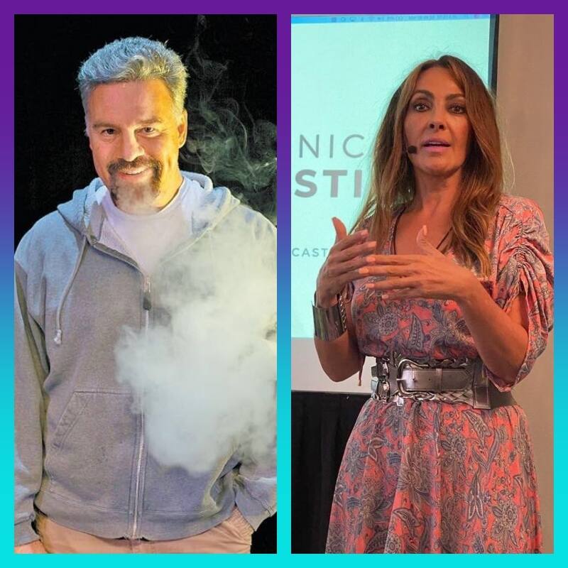 Ari Telch y Verónica del Castillo fueron señalados de irrespetuosos - Créditos: Especial