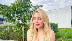 Novia de Santa Fe Klan luce su recuperada figura con vestido blanco a semanas de haber sido mamá