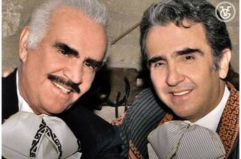 Vicente Fernández Jr., afirma que el regalo más maravilloso de cumpleaños es tener a su padre vivo