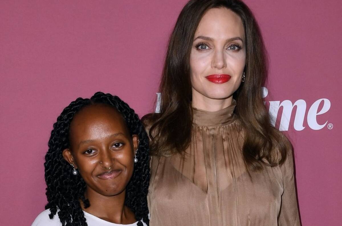Hija de Angelina Jolie dedica sus vacaciones de Navidad para acompañar a su madre en una noble causa