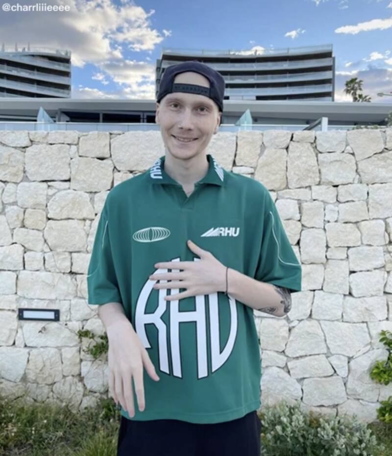 Murió el tiktoker español Charlie, famoso por compartir su día a día tras ser diagnosticado con cáncer. - Créditos: Tik Tok