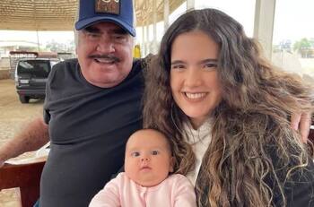 Camila Fernández aseguró que su hija sigue teniendo una gran conexión con Vicente Fernández