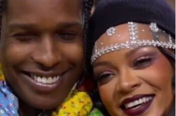 Con un rave, Rihanna y A$AP Rocky celebran la próxima llegada de su bebé