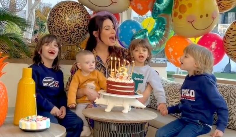 Así de crecidos están los cuatro hijos de Pilar Rubio y Sergio Ramos La familia radicada en París - Créditos: Instagram