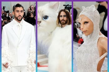 Met Gala 2023; Los extravagantes looks en honor a Karl Lagerfeld donde predominó el blanco y negro