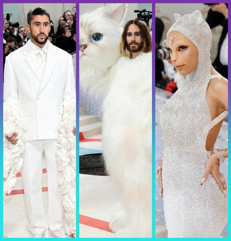 Bad Bunny, Jared Leto y Doja Cat deslumbraron con sus looks - Créditos: Especial/Just Jared