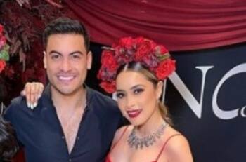 La inesperada felicitación de cumpleaños que Carlos Rivera le envió a Cynthia Rodríguez