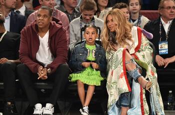 La hija de 11 años de Beyoncé y Jay-Z, Blue Ivy, ha crecido como para no creerlo