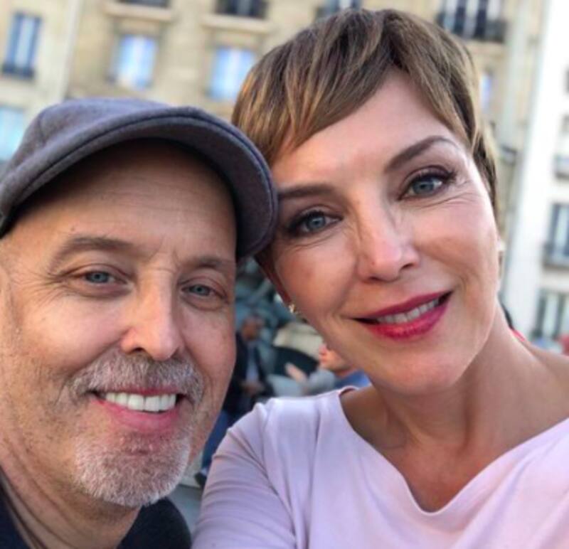 Laura Flores está preocupada por su esposo - Créditos: Instagram