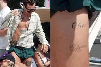 Harry Styles y el misterio de su nuevo tatuaje: ¿Un homenaje a Olivia Wilde?