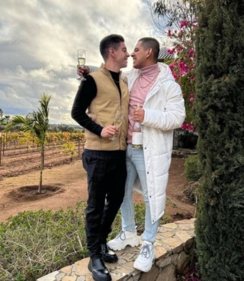 Jhonny Caz estrena casa junto a su novio Jonathan - Créditos: Jhonny Caz
