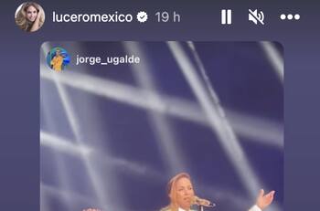 Lucero deja ver su lado más vulnerable al llorar en el escenario