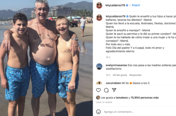 Lety Calderón manda dura indirecta para su ex con foto de sus hijos Luciano y Carlo