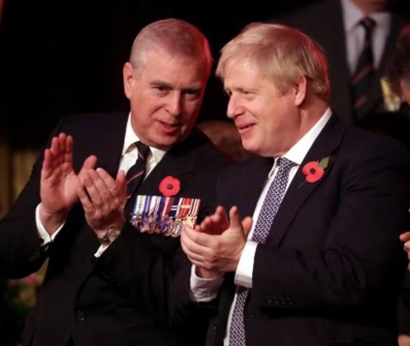 Andrés dice que Boris Johnson y David Cameron lo alentaron a firmar el acuerdo extrajudicial por el escándalo sexual. - Créditos: The Independent