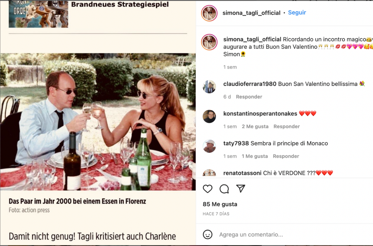 Ex novia del príncipe Alberto de Mónaco se lanza contra Charlene