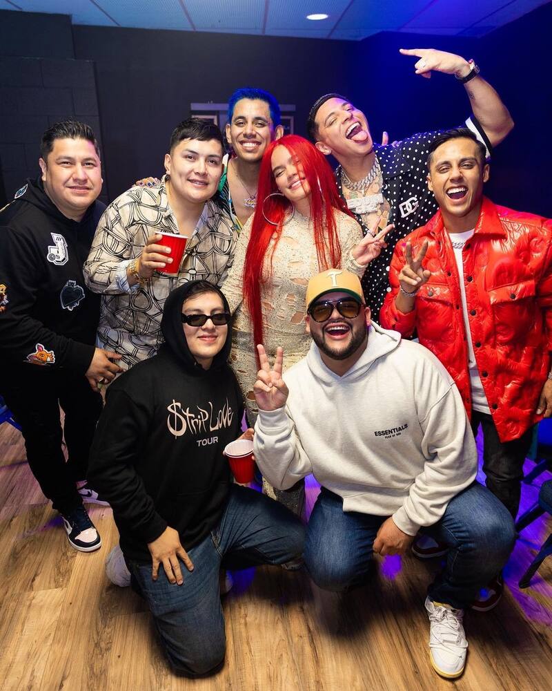 Karol G y Grupo Firmen tienen emocionante encuentro - Créditos: Instagram