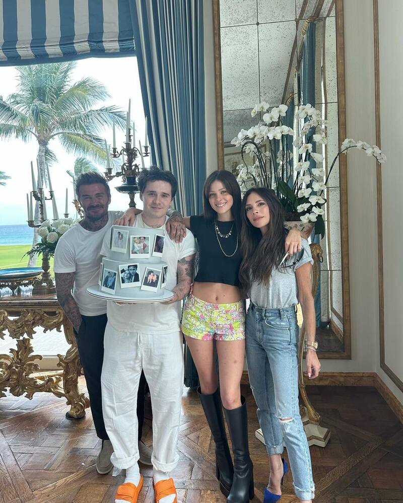Victoria Beckham celebró su cumpleaños con todos sus seres queridos - Créditos: Instagram
