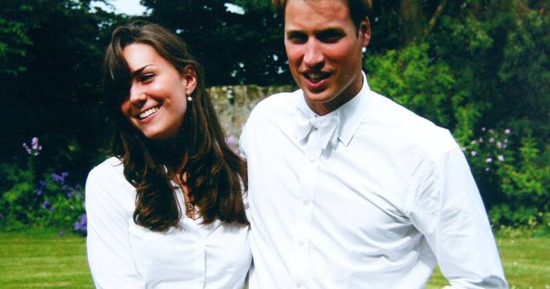 Kate Middleton y el príncipe William tuvieron un testigo que miraba muy de cerca cuando comenzaron su romance - Créditos: Twitter