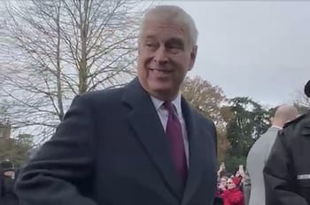 El príncipe Andrés dio un extraño consejo a una mujer en Sandringham