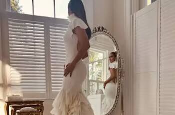 JLo enseña los tres impresionantes looks que usó en su segunda boda con Ben Affleck