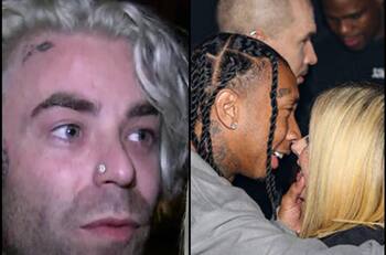 La triste reacción del ex prometido de Avril Lavigne al beso de la cantante con Tyga