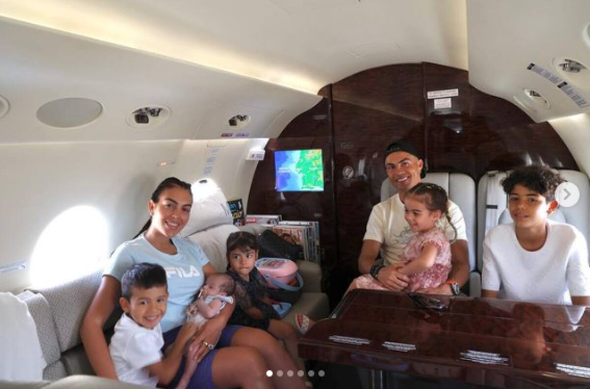 Las fotos familiares de Georgina Rodríguez y CR7 en sus vacaciones