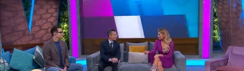 Anette Cuburu y Sergio Sepúlveda dan datos erróneos sobre la participación de Donovan Carrillo - Créditos: Instagram Venga la Alegría