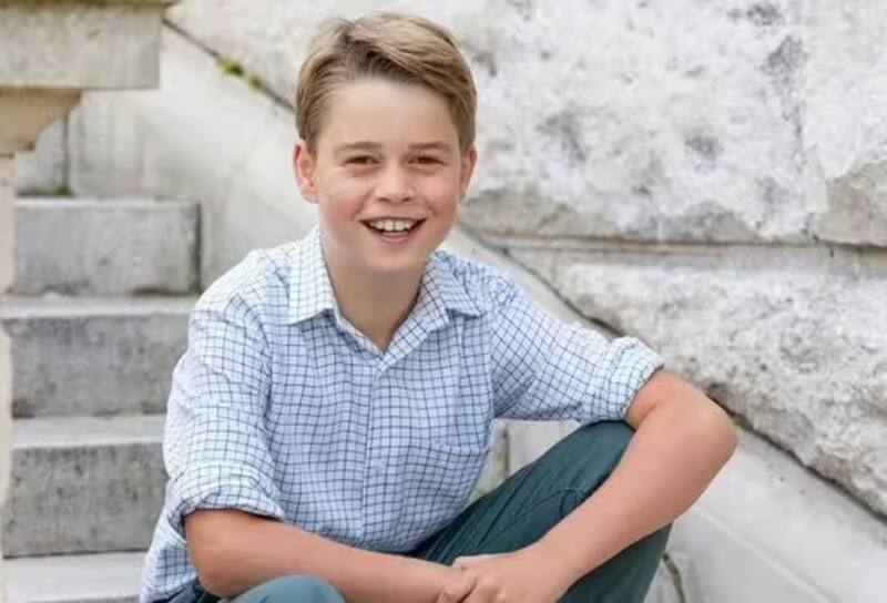 El príncipe George está de cumpleaños el 22 de Julio.