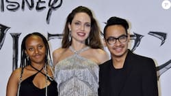 Zahara y Maddox, hijos de Angelina Jolie, tuvieron una noche de hermanos antes de Navidad