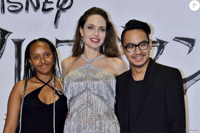 Zahara y Maddox, hijos de Angelina Jolie y Brad Pitt, acuden a show de comedia - Créditos: Instagram