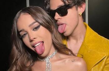 Danna Paola disfruta de un romántico viaje al lado de su novio Alex Hoyer