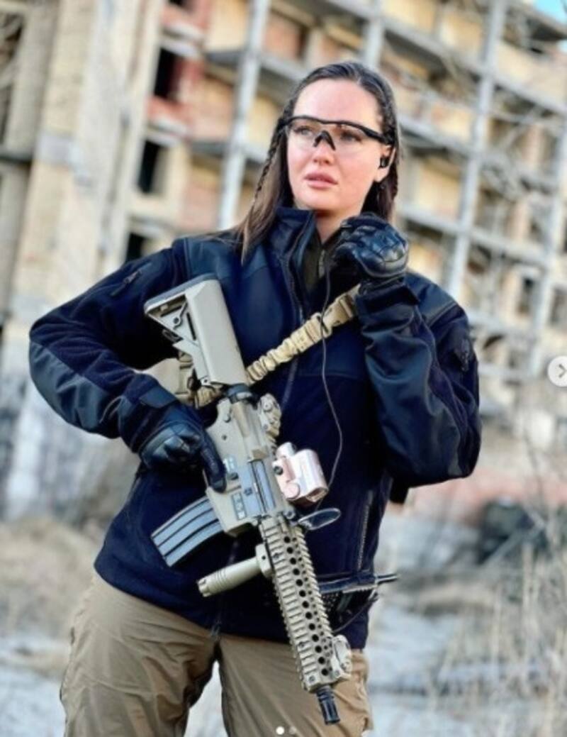 Anastasiia Lenna habla sobre su supuesto enlistamiento en el ejército - Créditos: Instagram Anastasiia Lenna