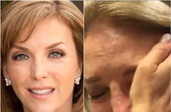 Actriz Laura Flores rompe en llanto al hospitalizar a su hijo de emergencia