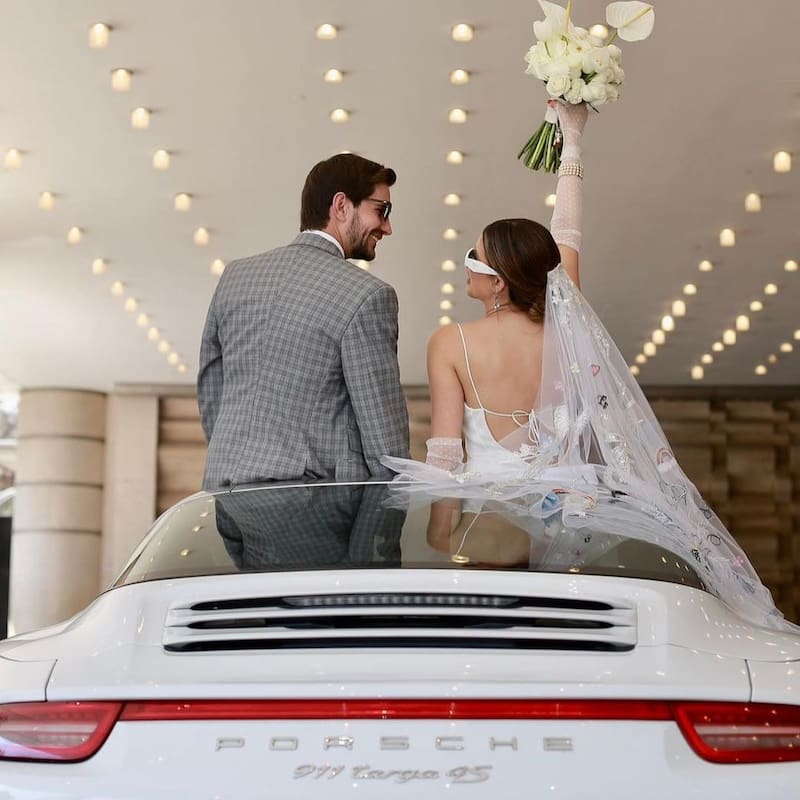 Paulina Goto ya se casó con su novio, el empresario Rodrigoo Saval - Créditos: Instagram