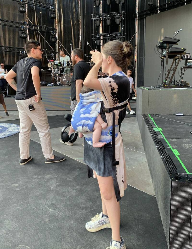 El rostro de la bebé había sido un misterio para los fans de los cantantes. - Créditos: Instagram