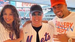 El emotivo reencuentro de Thalía y Romeo Santos que acabó en celebración