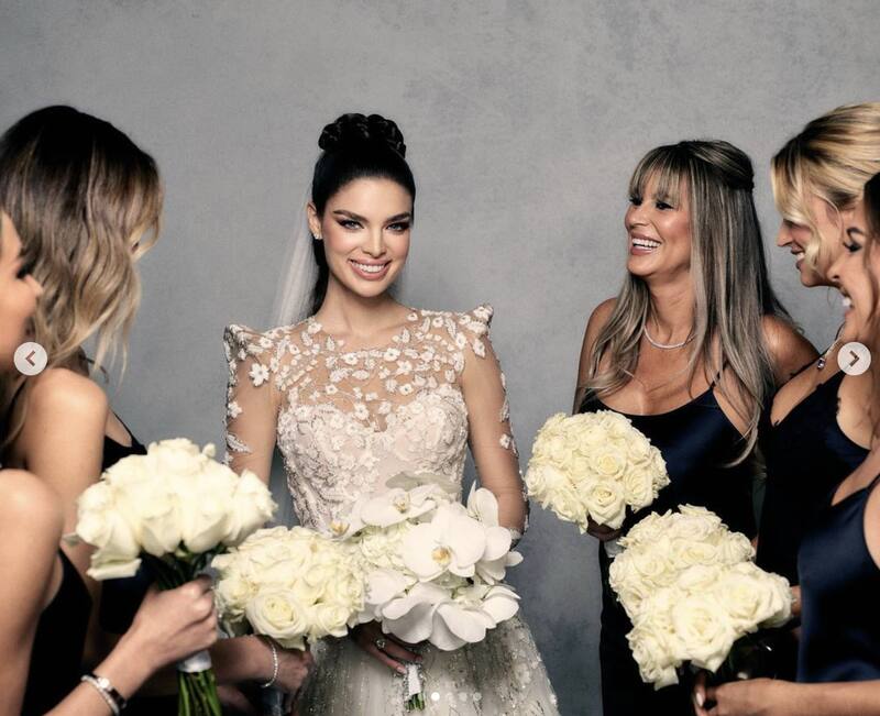 Critican a Nadia Ferreira por su actitud en su boda con Marc Anthony - Créditos: Instagram